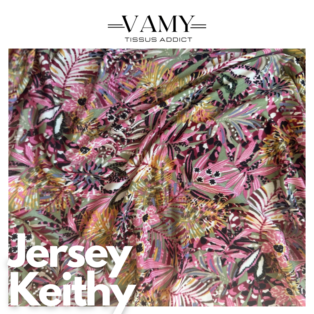 KEITHY- Jersey de viscose