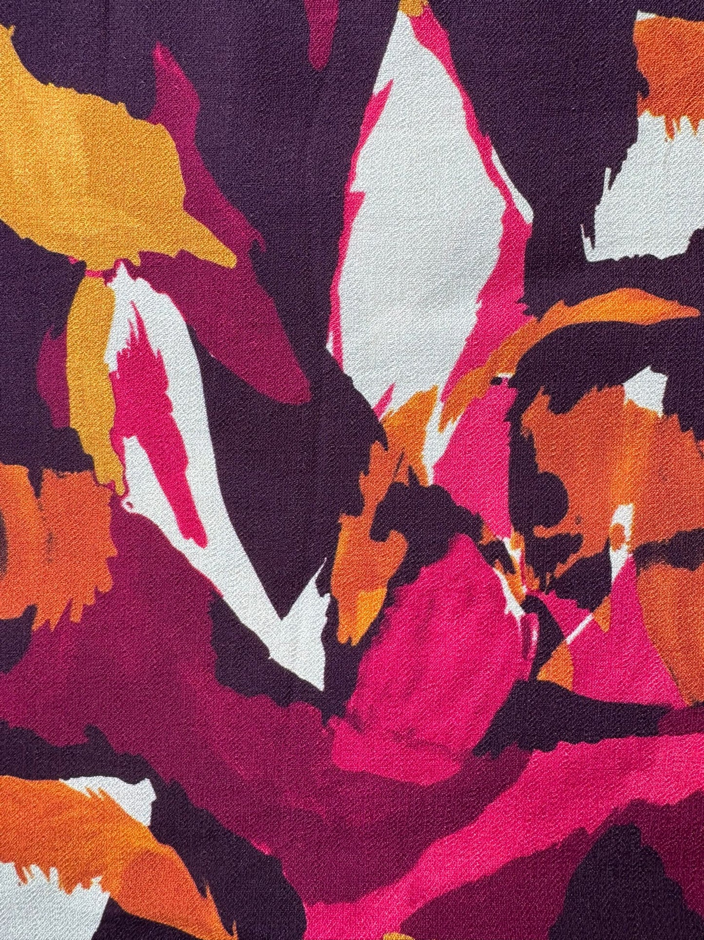 VALENCIA - Rayon et Nylon fushia
