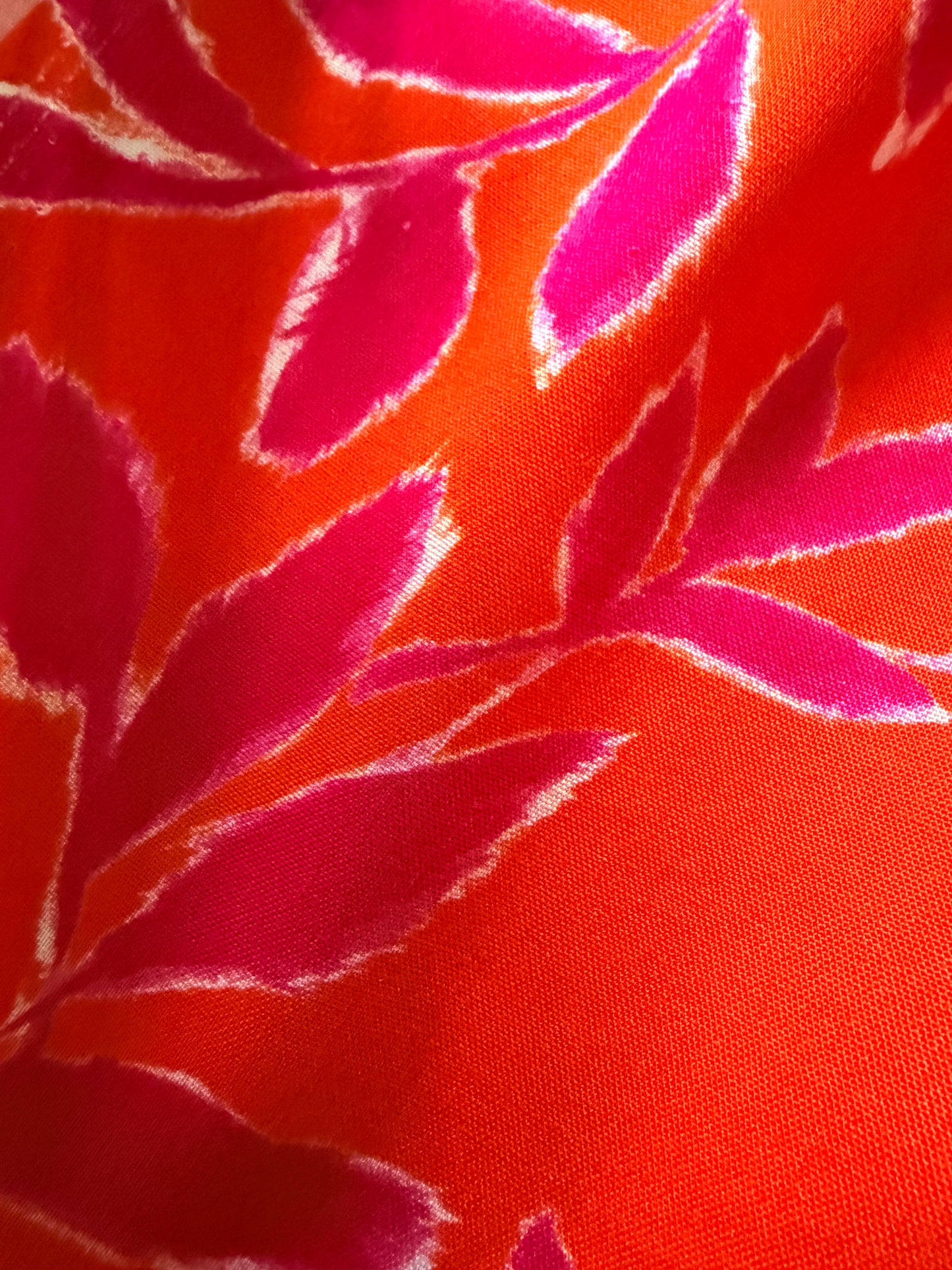 TINA- Viscose (100%)- Orange et rose
