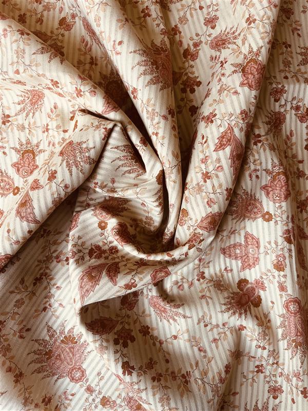 ELSA - Voile de coton – imprimé vintage, léger et tendance