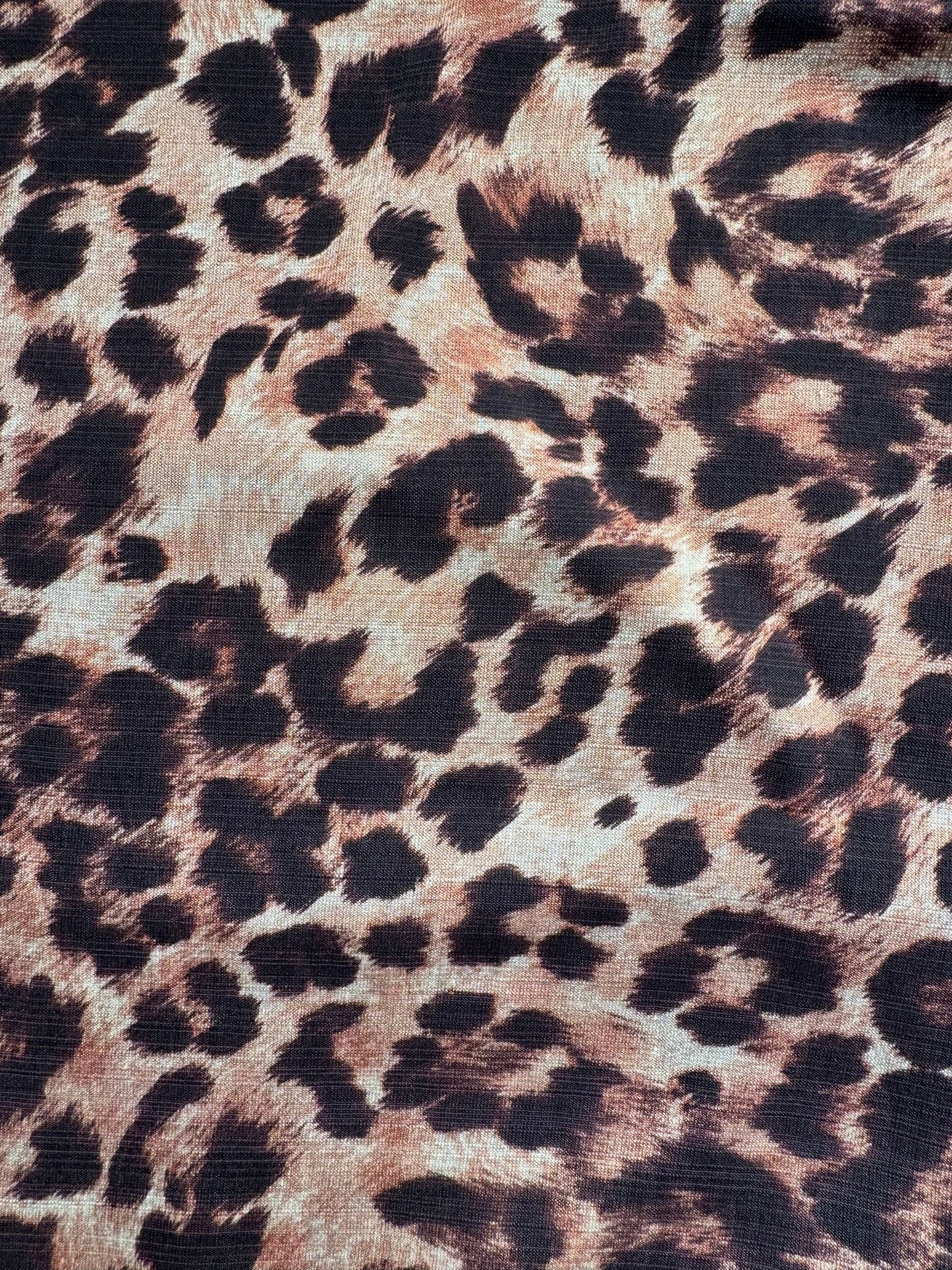 SAVANNAH - Rayon et Nylon - motif léopard
