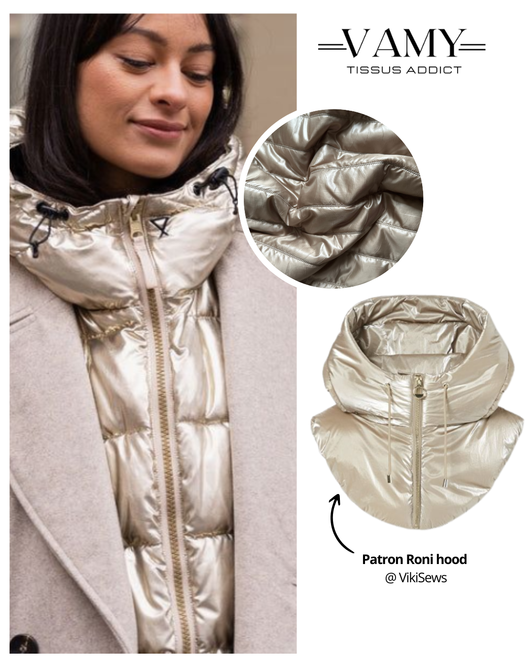 MATELASSE VERENZA - Beige doré