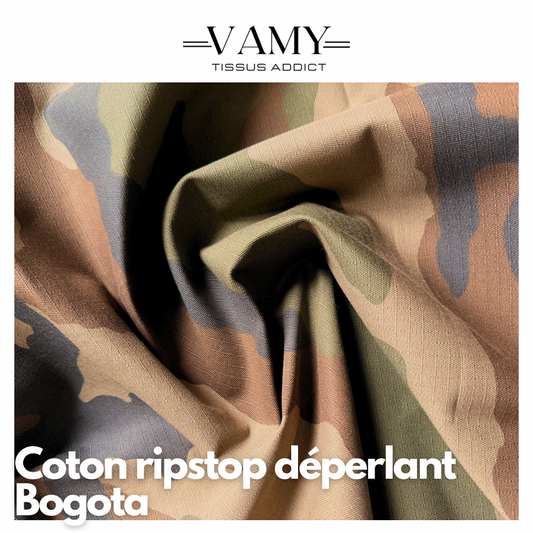 BOGOTA - Coton ripstop déperlant
