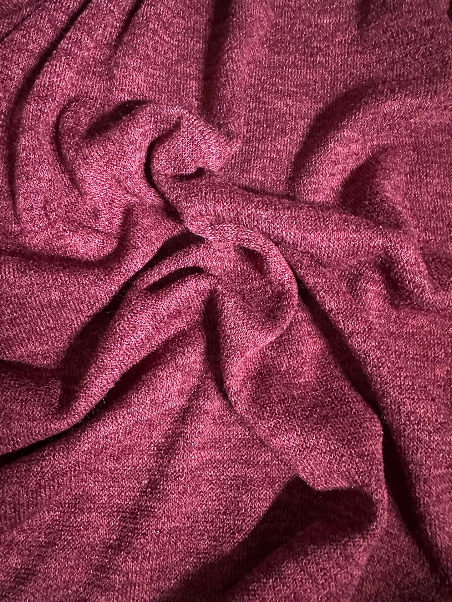 MAILLE ROMILA - Maille bordeaux chinée