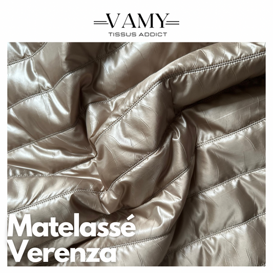 MATELASSE VERENZA - Beige doré