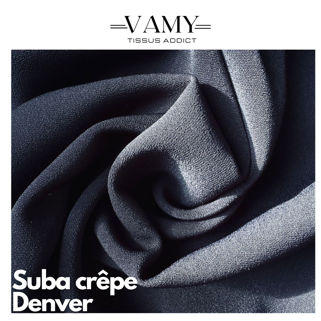 DENVER - Scuba crêpe - bleu marine