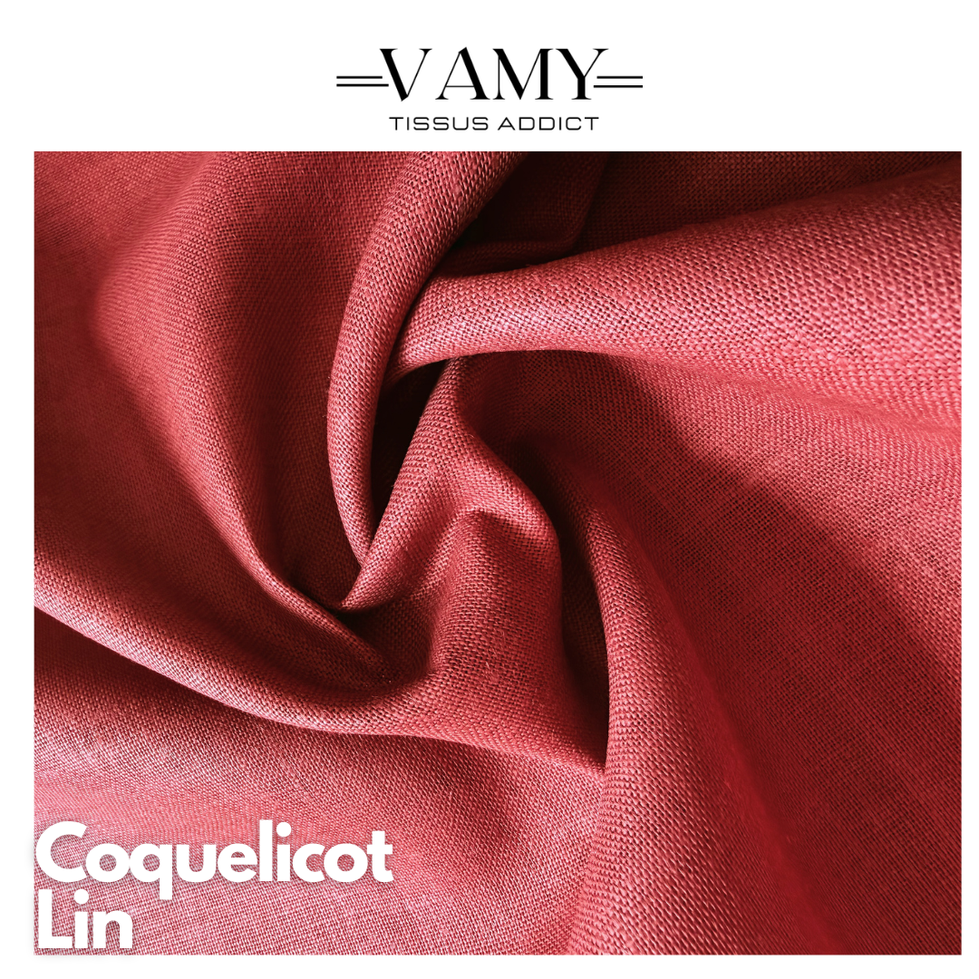 COQUELICOT - Lin (100%) - Terracota - Premium