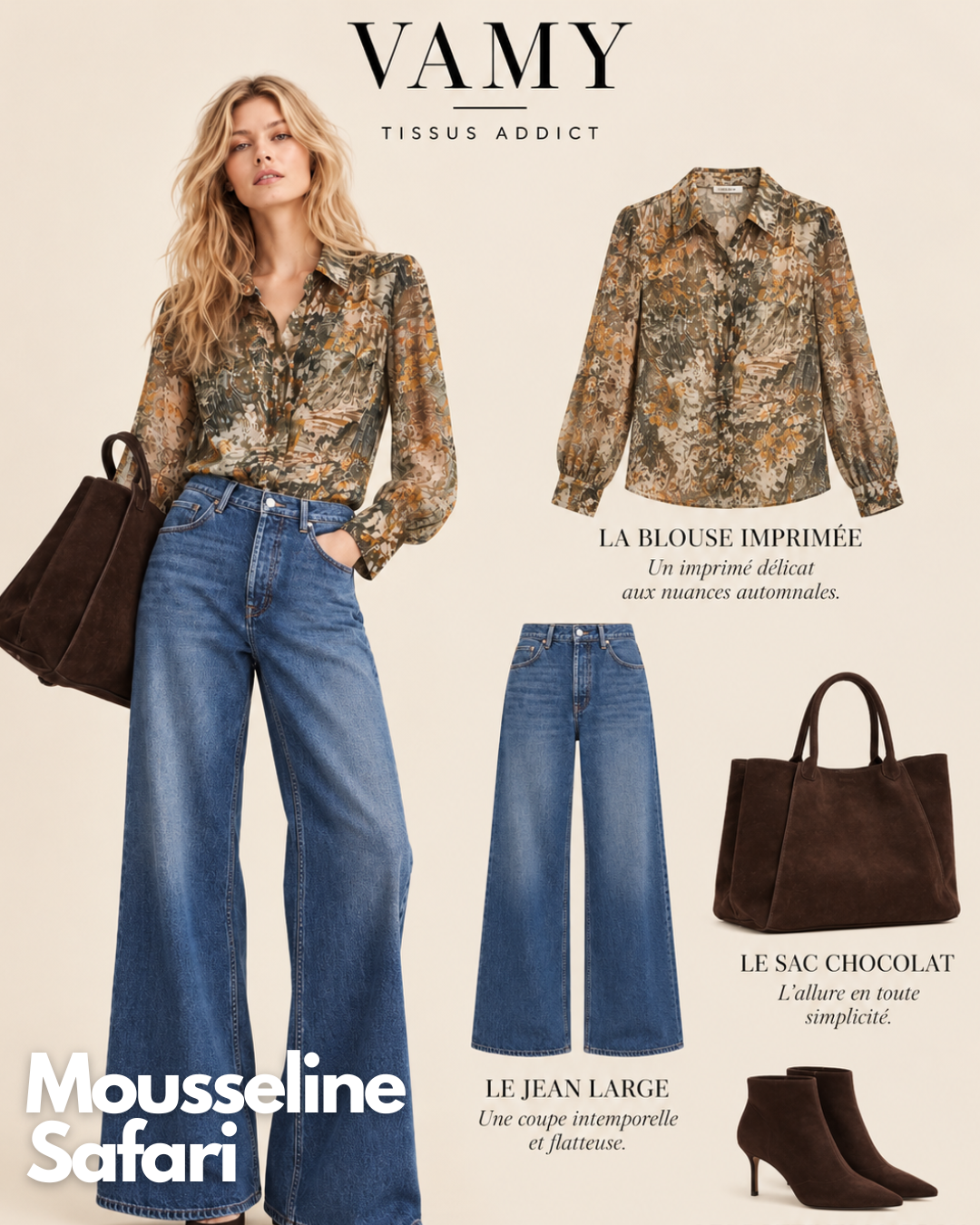 FORET STOFFE – Musselin-Krepp – Neue Kollektion