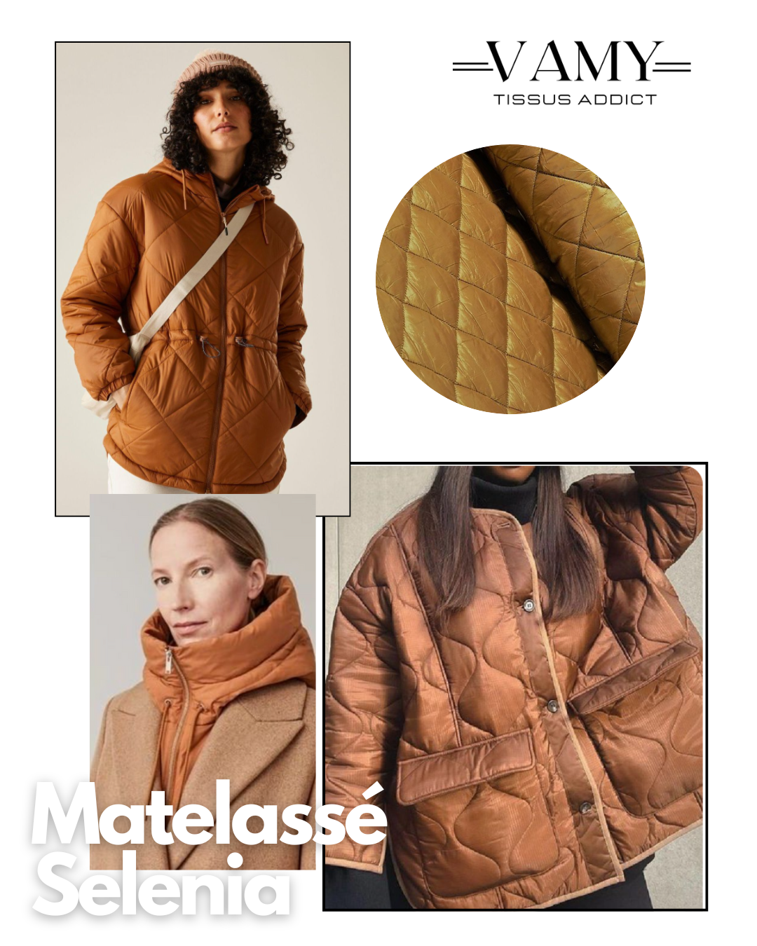 MATELASSE SELENIA - Ocre